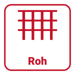 Roh, unbehandelt: Oberfläche ohne zusätzliche...