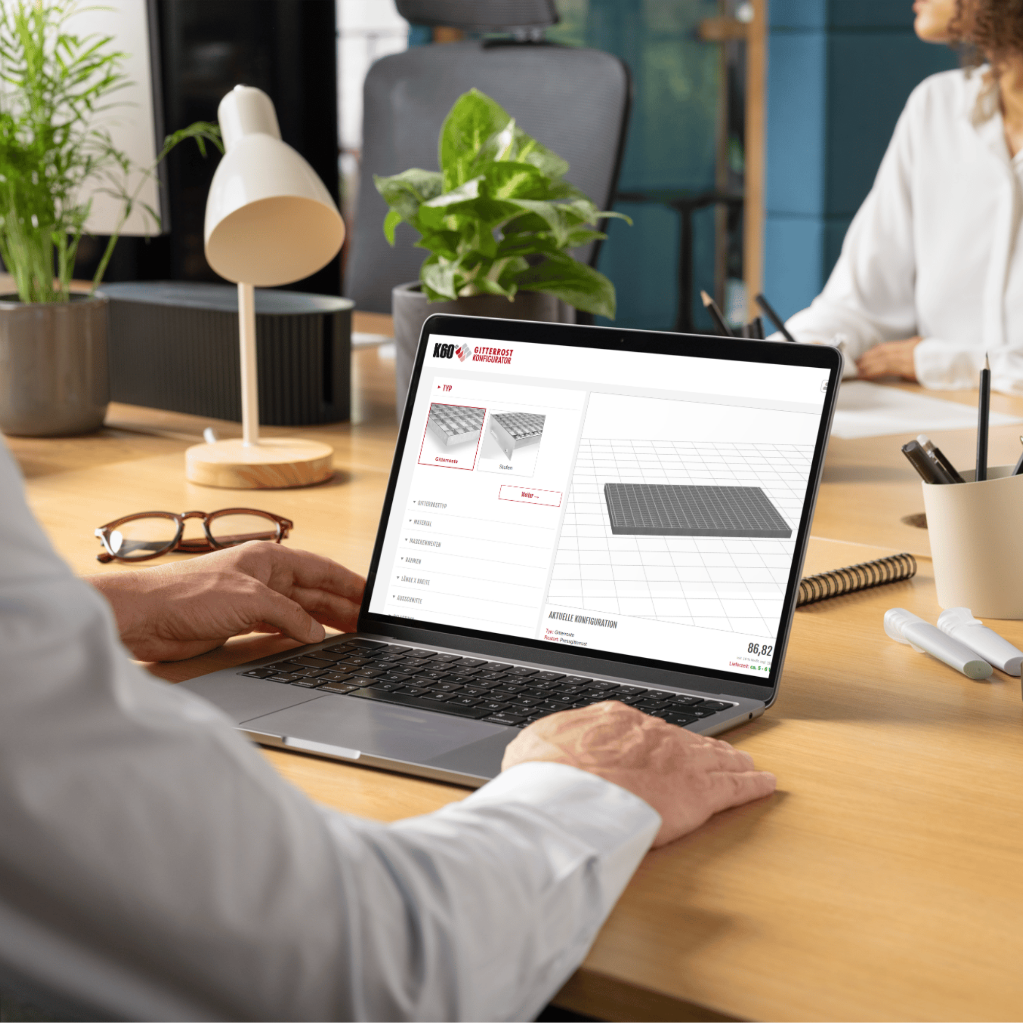 Gitterrost Konfigurator