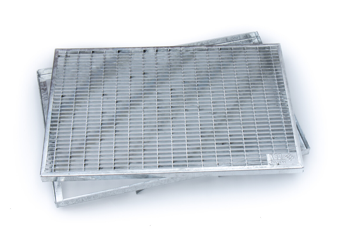 Eingangsrost inklusive Rahmen, 1010 x 3013 mm, 31x9 mm, 557,90
