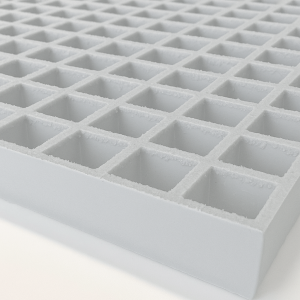 K60-GFK Rost, 1000x1007 mm, 30 mm hoch, MW 31x31 mm,...