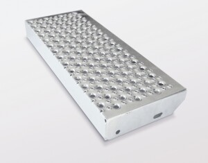 Blechprofilstufe Type N | 900x300 mm | Stahl feuerverzinkt