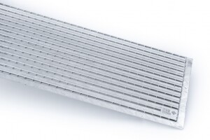 K60-Barfuss-Winkelkragenrost, 415 x 1040 mm, 20/2 mm,...