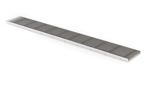 K60-Längsstabrost LSB-EP | 1000x120 mm | Edelstahl V2A | elektropoliert