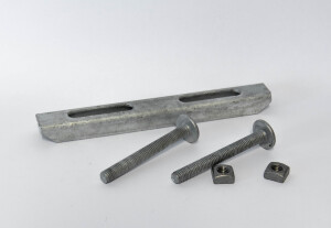 Gitterrost-Doppel-Befestigung | 30x10 mm | Stahl...