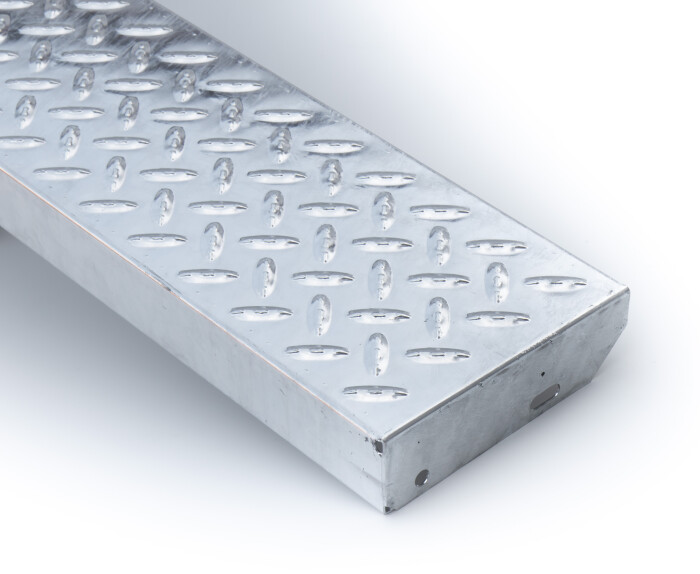 Blechprofilstufe Type Lágrima | 1000x240 mm | Stahl feuerverzinkt