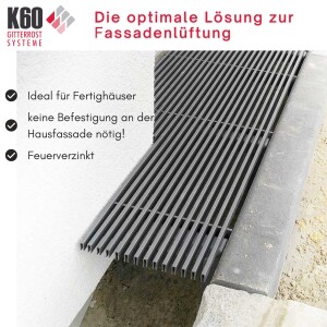 Winkelkonsole für Rinnenroste Typ 1 für Rostbreite 300 mm