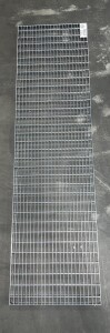 Outlet- P- Rost / 295 x 1085 mm / TS 20 x 2 mm / MW 31 x 9 mm / verzinkt