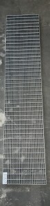 Outlet- P- Rost / 295 x 1085 mm / TS 20 x 2 mm / MW 31 x 9 mm / verzinkt