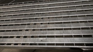 Outlet Barfussrost / 288 x 1000 mm / verzinkt