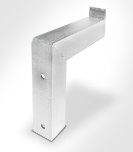 Winkelkonsole für Rinnenroste Typ 1 für Rostbreite 300 mm
