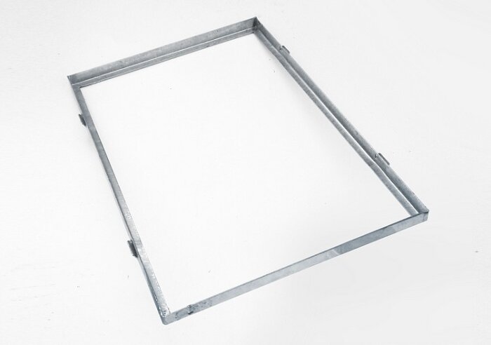 Winkelrahmen | 500x1000 mm |  verzinkt