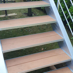 K60-Designstufe Anna | 308x1200 mm | Stahl feuerverzinkt