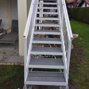 K60-Designstufe Anna | 308x800 mm | Stahl feuerverzinkt
