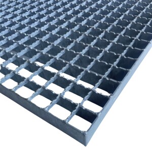 Outlet- P- Rost / 900 x 1000 mm / TS 30 x 3 mm / MW 30 x 30 mm / verzink / R12