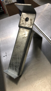 Outlet K60-Winkelkonsole Typ 3 UNP 80 verzinkt für Rostbreite ab 300 mm