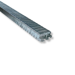 Fassadenrinne zur Entwässerung | 1000x130 mm | 70 mm...