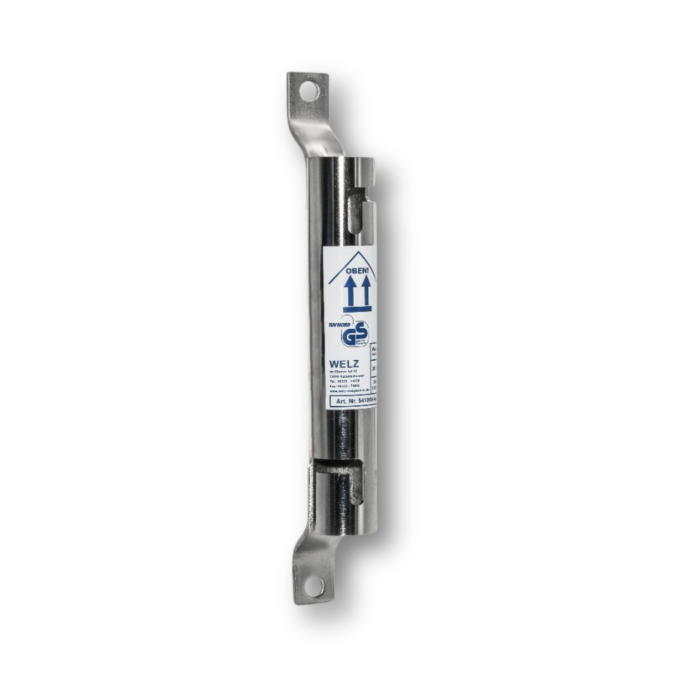 Einsteckhülse 44,5x2,6 mm Edelstahl V4A Wandabstand fix 35 mm
