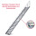 Treppenbausatz Typ3 modular, höhenverstellbar bis 5,80m Höhe, Stahltreppe mit einseitigem Geländer  1200x270 mm 30x30 mm Genoppt - rutschhemmend + Auflage