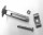 Gitterrost-Befestigung MW 30 x 30 mm - V2A, Edelstahl 60mm Schraube