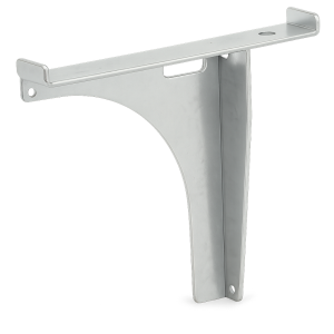 K60 Winkelkonsole Solid 1.0 | Stahl verzinkt |  für Rostbreite 300 mm | passend für Fassadenhinterlüftung Fertighaus/Holzständerbauweise