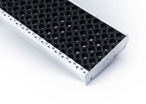 K60 Gummiwabenmatte | 890 x 285 mm | für Stufe 900 x...