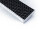 K60 Gummiwabenmatte | 890 x 285 mm | für Stufe 900 x 305 mm | schwarz