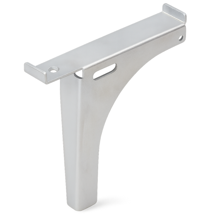 K60 Winkelkonsole Solid 1.0 | Stahl verzinkt |  für Rostbreite 190, 288, 300 mm | passend für Fassadenhinterlüftung Fertighaus/Holzständerbauweise