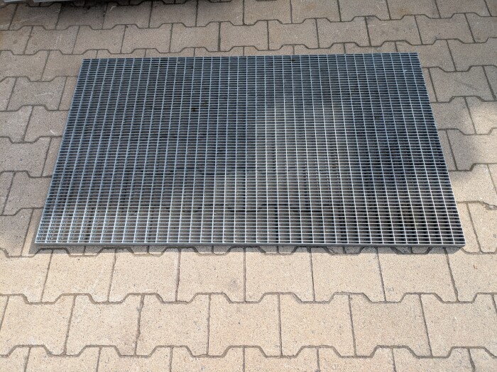 Gitterrost | 750x1293 mm | 30x2 mm | 30x10 mm | Stahl feuerverzinkt