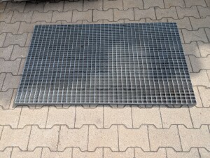 Gitterrost | 750x1293 mm | 30x2 mm | 30x10 mm | Stahl...