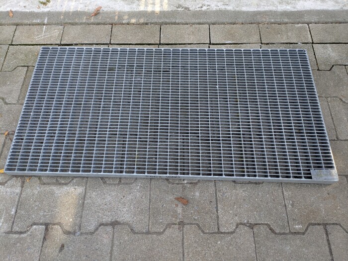 Gitterrost | 495x1005 mm | 30x2 mm | 30x10 mm | Stahl feuerverzinkt