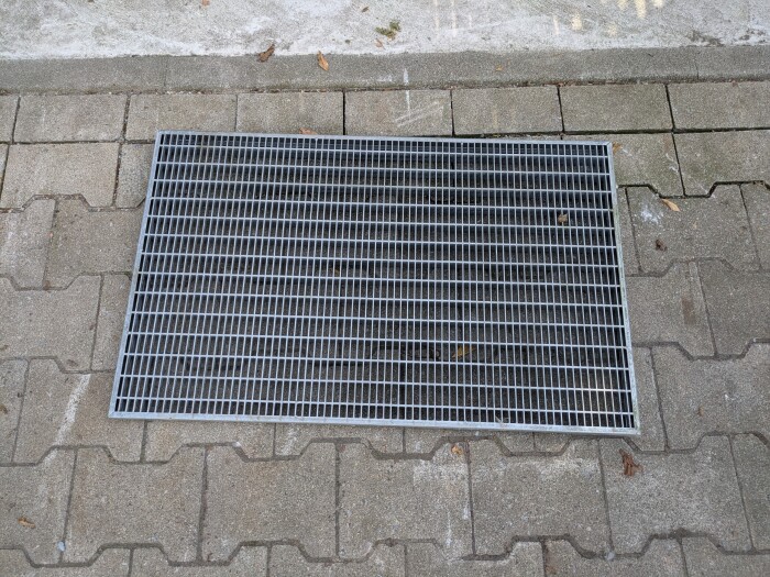 Gitterrost | 800x500 mm | 30x3 mm | 30x10 mm | Stahl feuerverzinkt