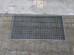Gitterrost | 500x1000 mm | 25x2 mm | 30x30 mm | Stahl...