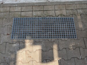 Gitterrost | 355x1000 mm | 25x2 mm | 30x30 mm | Stahl...