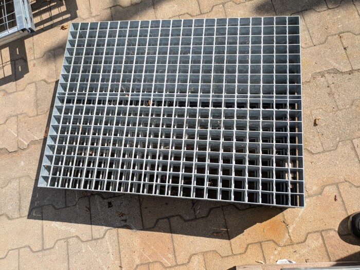 SP-Gitterrost | 800x600 mm | 30x2 mm | 34x38 mm | Stahl feuerverzinkt