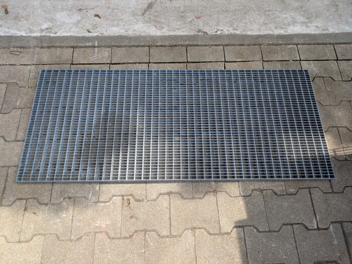 Gitterrost | 560x1350 mm | 30x2 mm | 30x10 mm | Stahl feuerverzinkt
