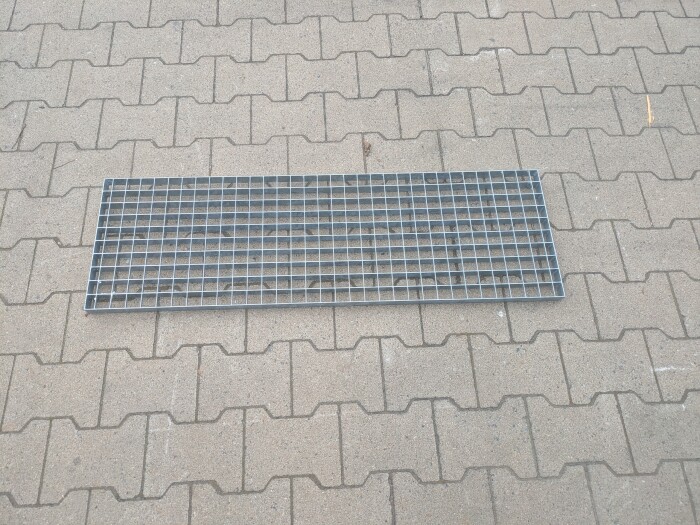 Gitterrost | 1080x340 mm | 30x2 mm | 30x30 mm | Stahl feuerverzinkt