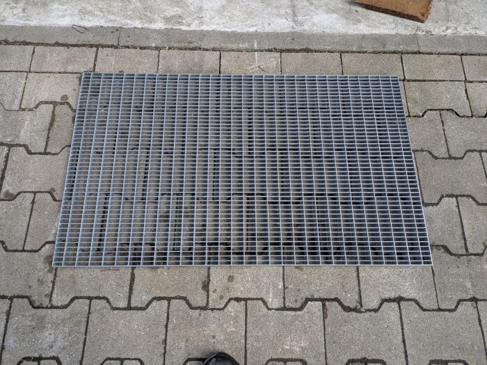 Gitterrost | 585x985 mm | 30x2 mm | 30x10 mm | Stahl feuerverzinkt