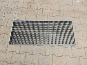 Gitterrost | 1030x435 mm | 20x3 mm | 30x20 mm | Stahl...