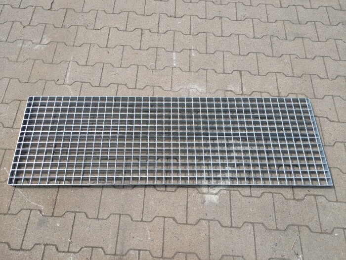 SP-Gitterrost | 1500x475 mm | 30x3 mm | 34x38 mm | Stahl feuerverzinkt