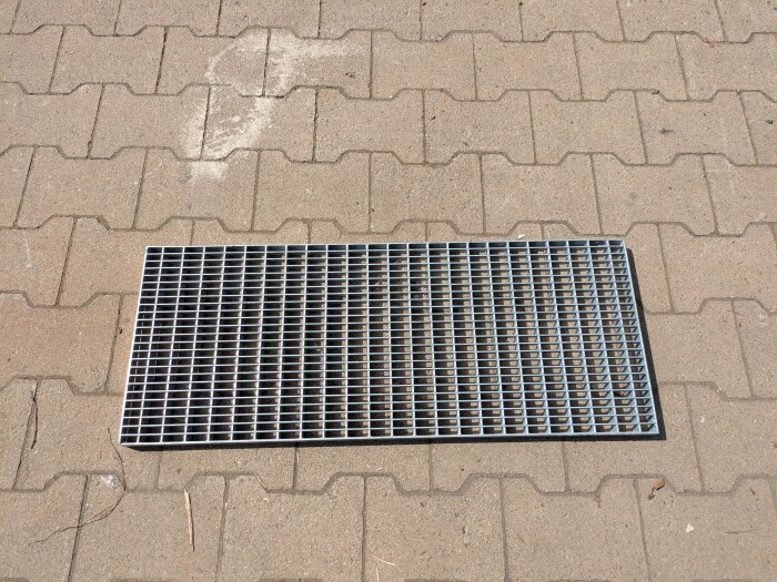 Gitterrost | 315x790 mm | 25x2 mm | 30x10 mm | Stahl feuerverzinkt