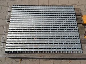 Barfußrost | 740x990 mm | 25x2 mm | Stahl...