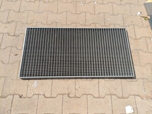 Gitterrost | 490x990 mm | 30x2 mm | 20x10 mm | Stahl...
