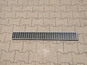 Rinnenrost | 120x1000 mm | 20x2 mm | 30x10 mm | Stahl...