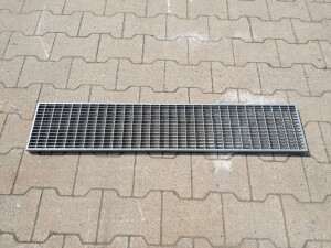 Rinnenrost | 195x1000 mm | 20x2 mm | 30x10 mm | Stahl...