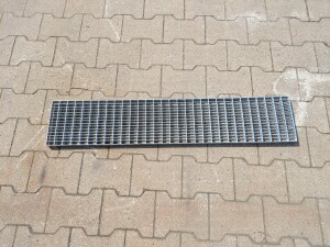 Rinnenrost | 195x1000 mm | 20x2 mm | 30x10 mm | Stahl...