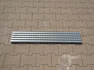 Barfußrost | 175x1000 mm | 20x2 mm | Stahl...