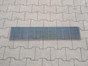 Längsstabrost | 1000x190 mm | 20x2 mm | 10x60 mm | Stahl feuerverzinkt