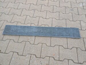 Längsstabrost | 1000x140 mm | 20x2 mm | 10x60 mm | Stahl feuerverzinkt
