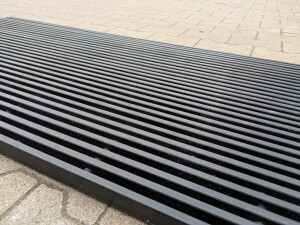 Antikrost | 1190x595 mm | 30x8 mm | 10 mm | Stahl feuerverzinkt und pulverbeschichtet