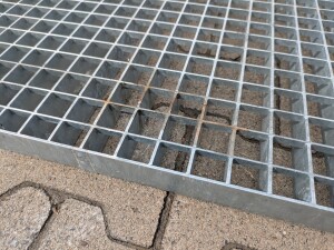 Gitterrost | 495x1520 mm | 40x3 mm | 30x30 mm | Stahl feuerverzinkt